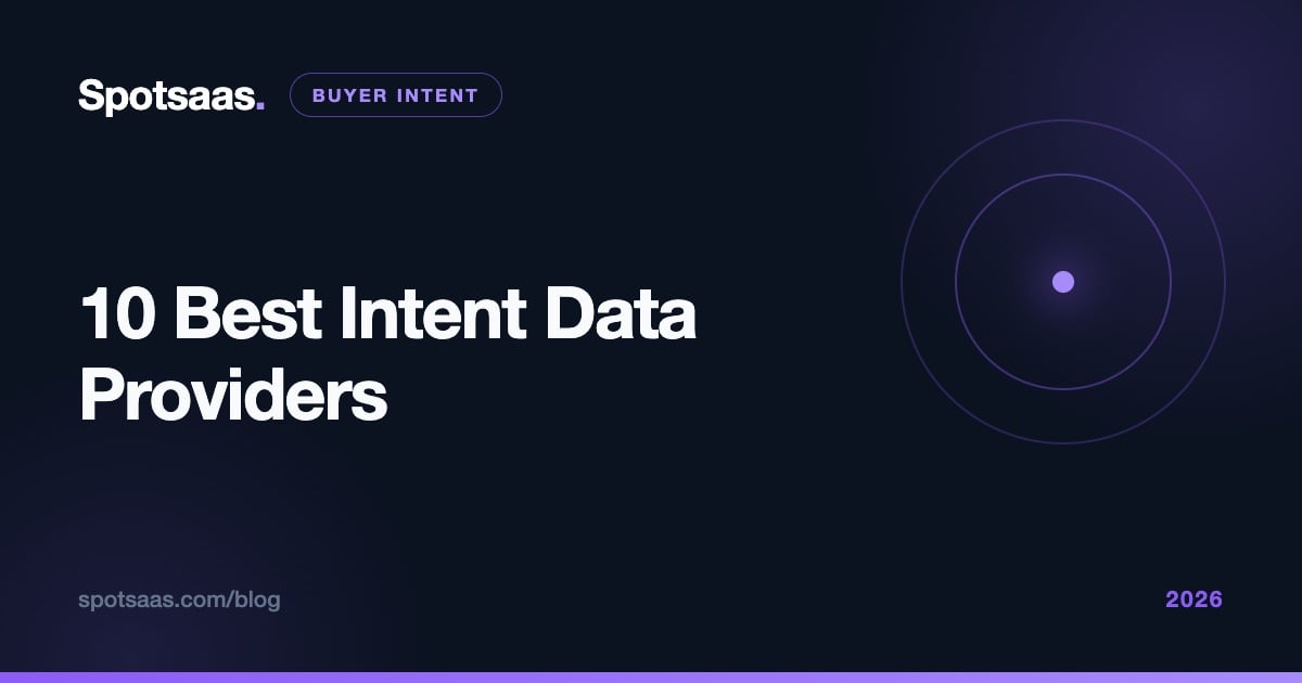 best intent data providers