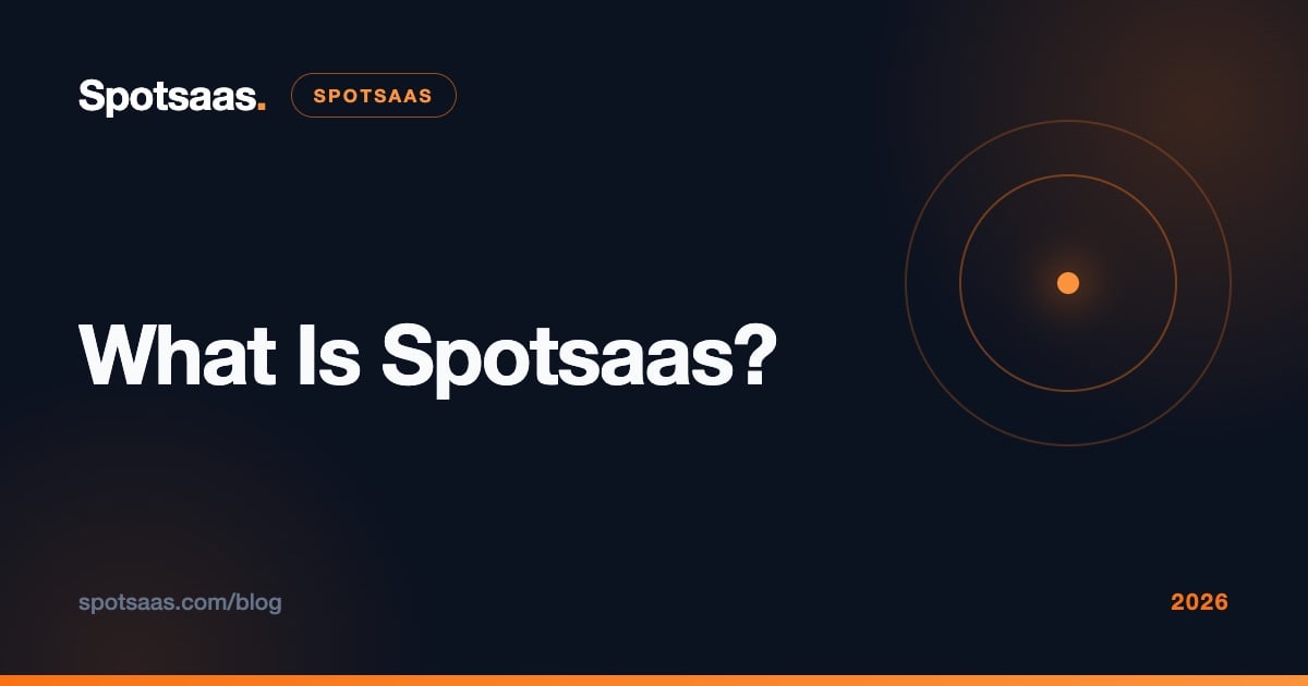 what is spotsaas